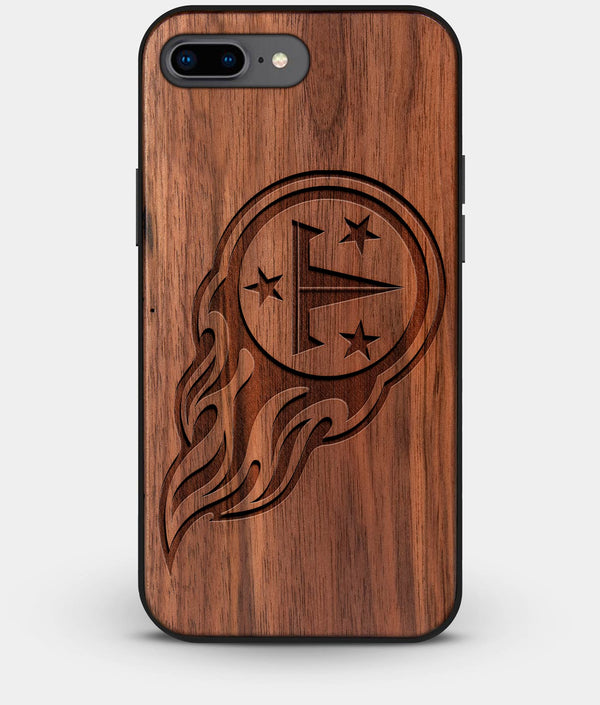 Best Custom Engraved Walnut Wood Tennessee Titans iPhone 8 Plus Case - Engraved In Nature