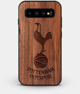 Best Custom Engraved Walnut Wood Tottenham Hotspur F.C. Galaxy S10 Case - Engraved In Nature
