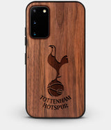 Best Custom Engraved Walnut Wood Tottenham Hotspur F.C. Galaxy S20 Case - Engraved In Nature