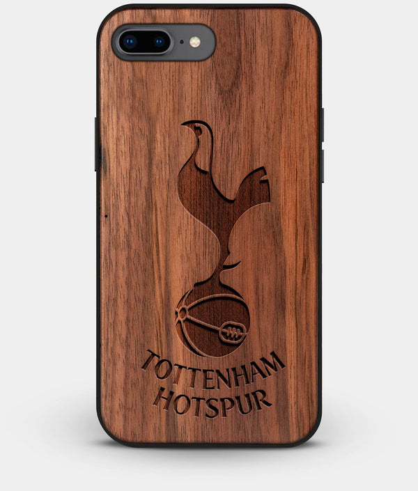 Best Custom Engraved Walnut Wood Tottenham Hotspur F.C. iPhone 8 Plus Case - Engraved In Nature