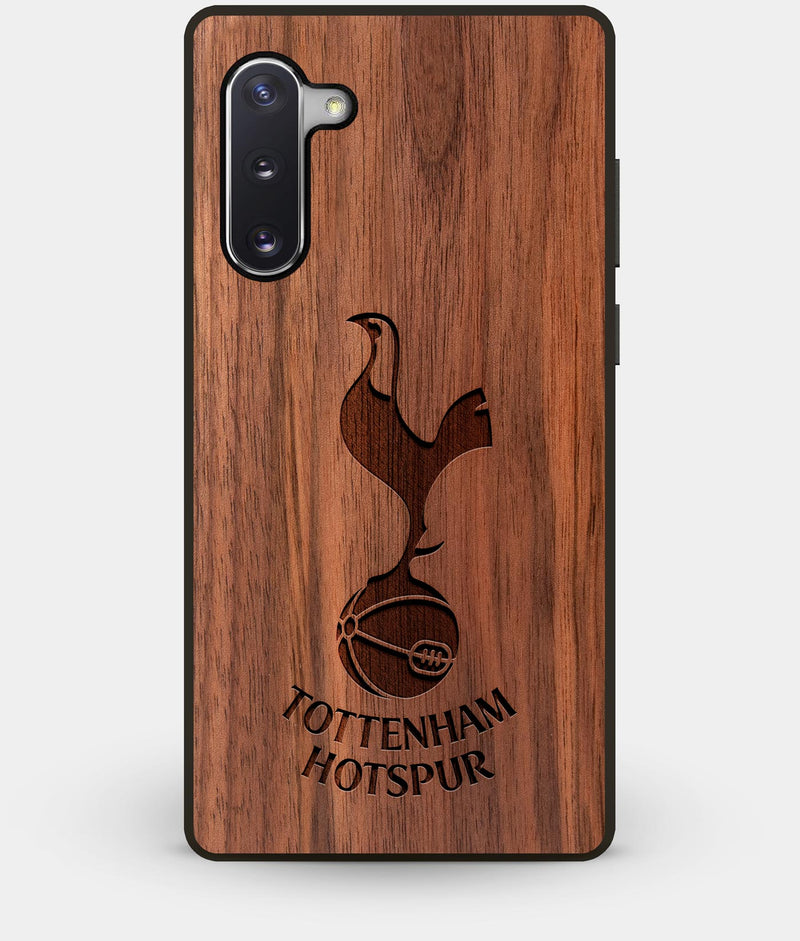 Best Custom Engraved Walnut Wood Tottenham Hotspur F.C. Note 10 Case - Engraved In Nature