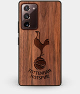 Best Custom Engraved Walnut Wood Tottenham Hotspur F.C. Note 20 Case - Engraved In Nature
