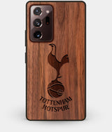 Best Custom Engraved Walnut Wood Tottenham Hotspur F.C. Note 20 Ultra Case - Engraved In Nature