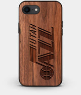Best Custom Engraved Walnut Wood Utah Jazz iPhone 7 Case - Engraved In Nature