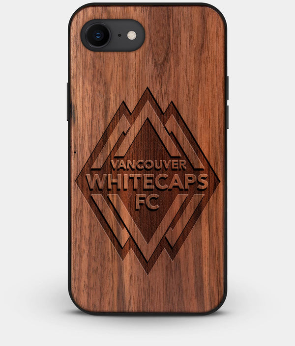 Best Custom Engraved Walnut Wood Vancouver Whitecaps FC iPhone 7 Case - Engraved In Nature