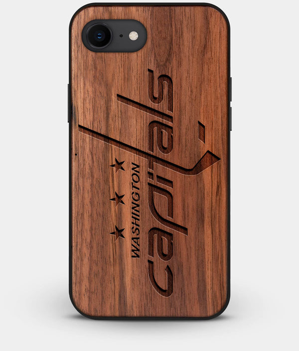Best Custom Engraved Walnut Wood Washington Capitals iPhone 7 Case - Engraved In Nature
