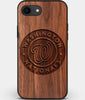 Best Custom Engraved Walnut Wood Washington Nationals iPhone SE Case - Engraved In Nature