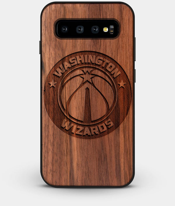 Best Custom Engraved Walnut Wood Washington Wizards Galaxy S10 Case - Engraved In Nature
