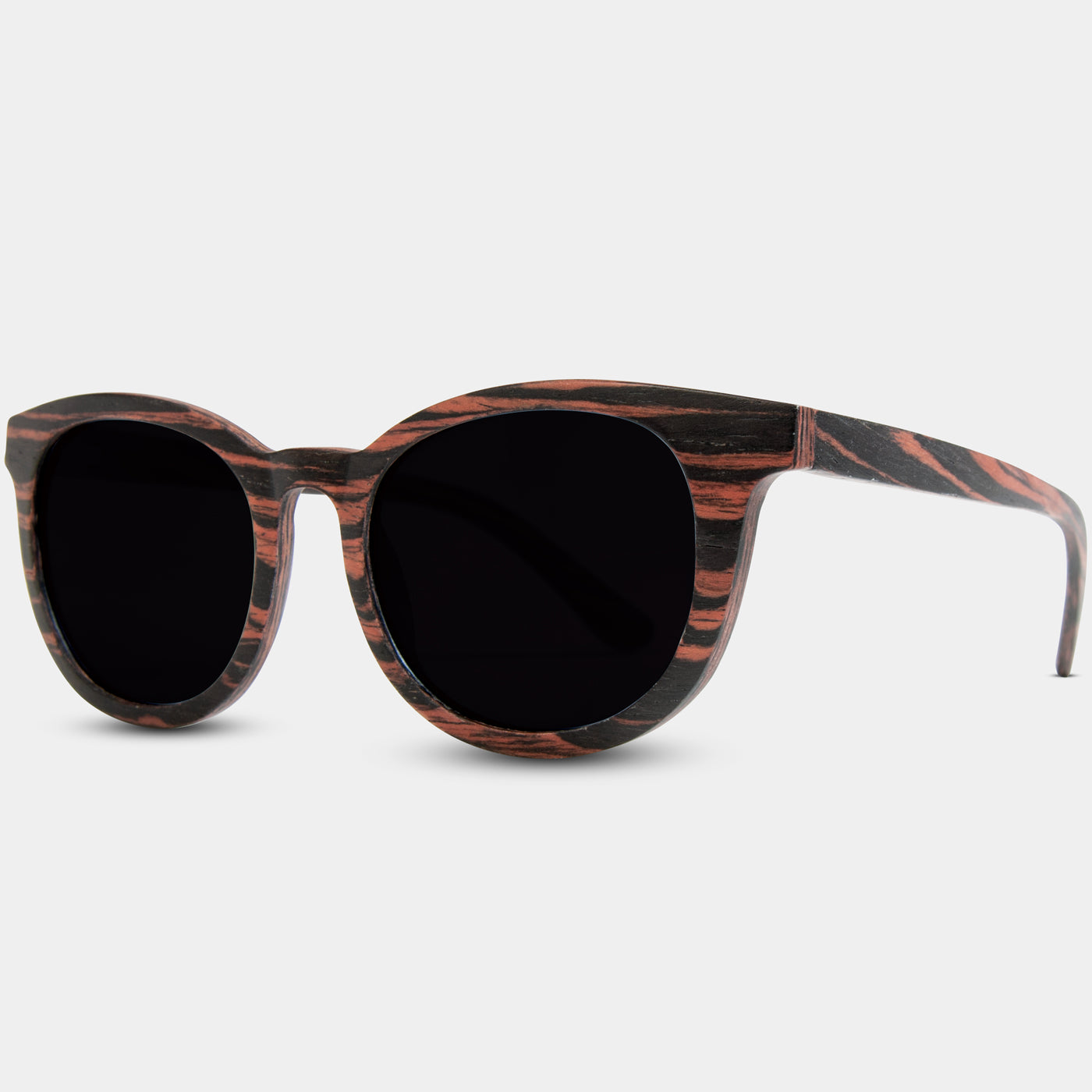 Best Custom Engraved Wayfarer Coffee Walnut Wooden Sunglasses | Joshua Tree - Engraved In Nature