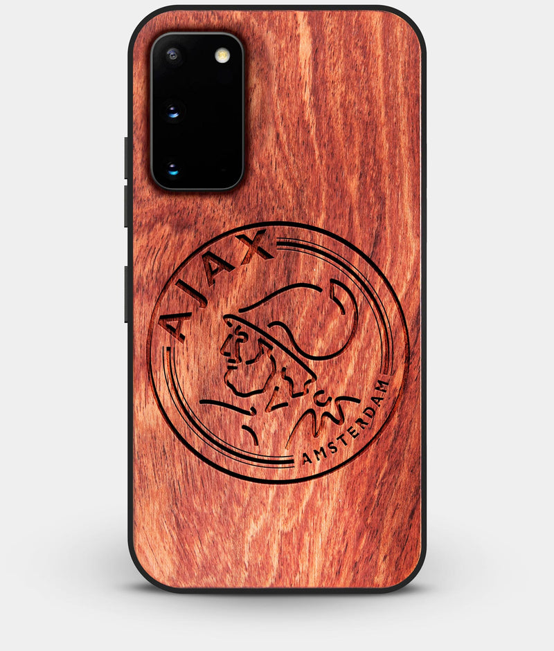 Best Wood AFC Ajax Galaxy S20 FE Case - Custom Engraved Cover - Engraved In Nature