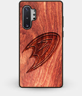 Best Custom Engraved Wood Anaheim Ducks Note 10 Plus Case - Engraved In Nature