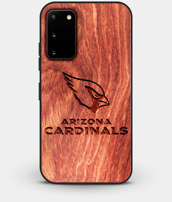 Best Wood Arizona Cardinals Galaxy S20 FE Case - Custom Engraved Cover - Engraved In Nature