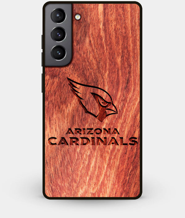 Best Wood Arizona Cardinals Galaxy S21 Case - Custom Engraved Cover - Engraved In Nature