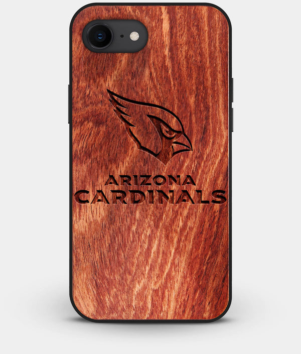 Best Custom Engraved Wood Arizona Cardinals iPhone 8 Case - Engraved In Nature