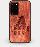 Best Custom Engraved Wood Arizona Diamondbacks Galaxy S20 Plus Case - Engraved In Nature
