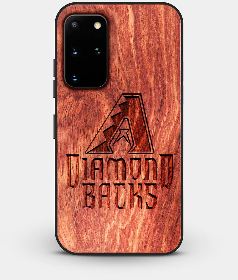 Best Custom Engraved Wood Arizona Diamondbacks Galaxy S20 Plus Case - Engraved In Nature