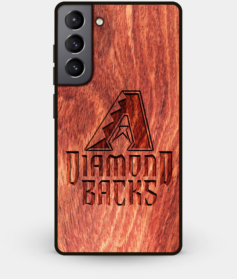 Best Wood Arizona Diamondbacks Galaxy S21 Plus Case - Custom Engraved Cover - Engraved In Nature