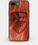 Best Custom Engraved Wood Arsenal F.C. iPhone 8 Plus Case - Engraved In Nature