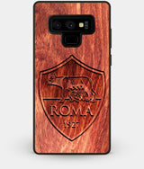 Best Custom Engraved Wood A.S. Roma Note 9 Case - Engraved In Nature