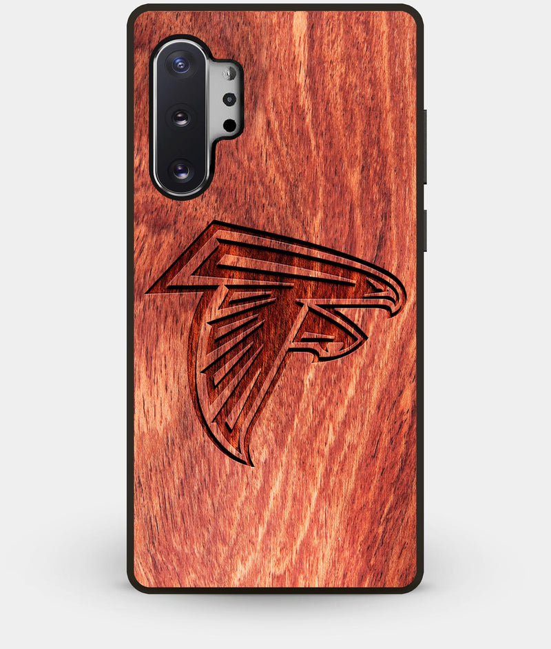 Best Custom Engraved Wood Atlanta Falcons Note 10 Plus Case - Engraved In Nature