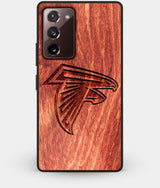 Best Custom Engraved Wood Atlanta Falcons Note 20 Case - Engraved In Nature