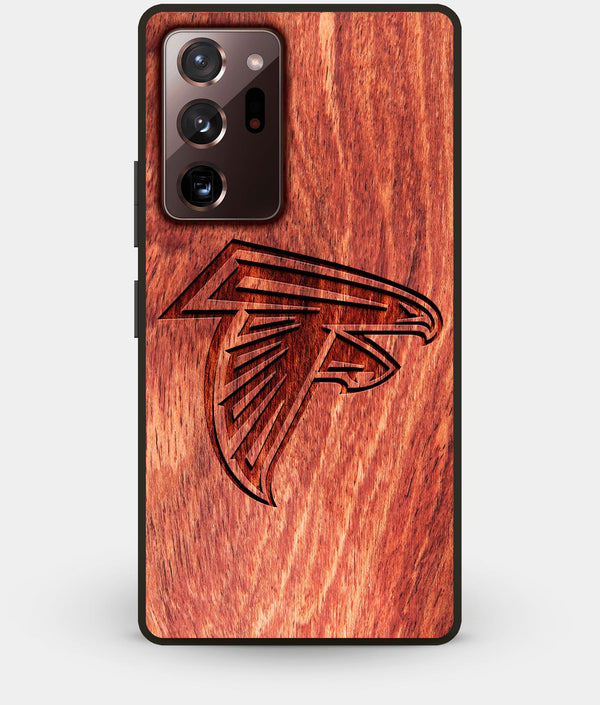 Best Custom Engraved Wood Atlanta Falcons Note 20 Ultra Case - Engraved In Nature