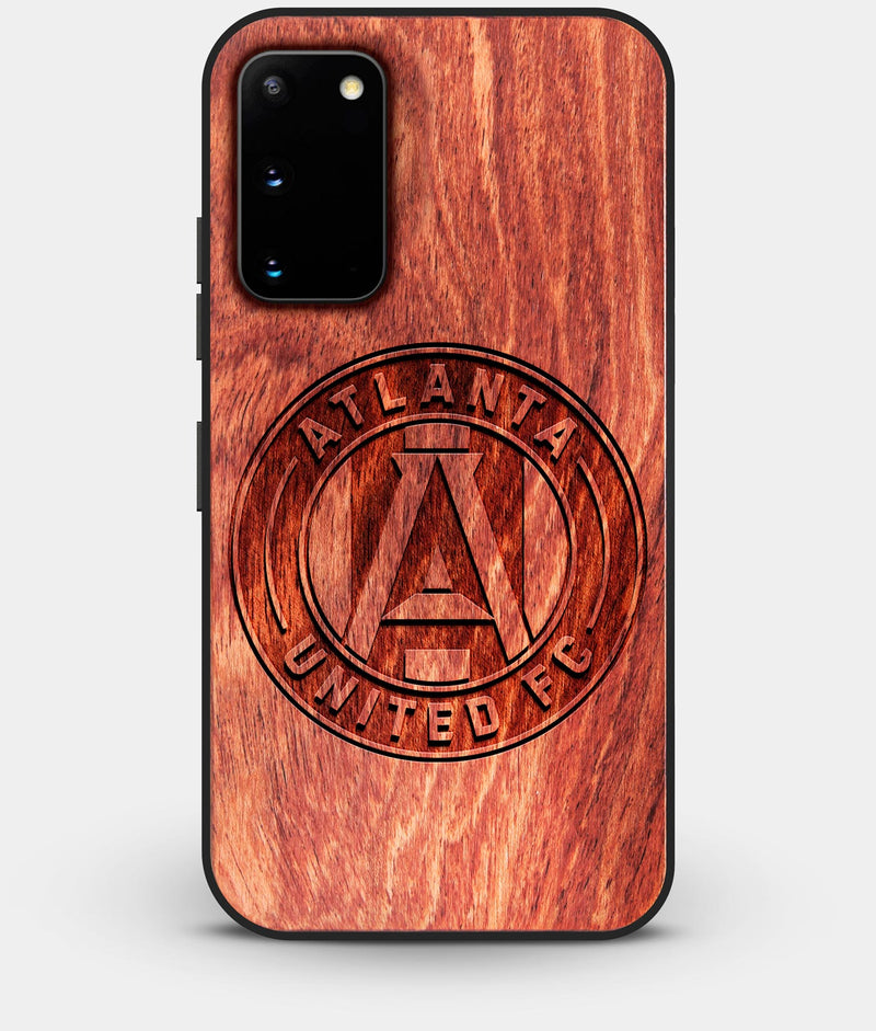 Best Wood Atlanta United FC Galaxy S20 FE Case - Custom Engraved Cover - Engraved In Nature