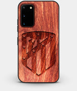 Best Wood Atletico Madrid Galaxy S20 FE Case - Custom Engraved Cover - Engraved In Nature