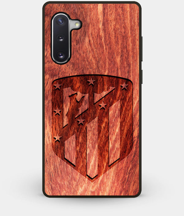 Best Custom Engraved Wood Atletico Madrid Note 10 Case - Engraved In Nature