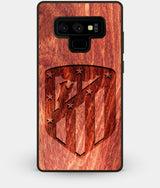 Best Custom Engraved Wood Atletico Madrid Note 9 Case - Engraved In Nature