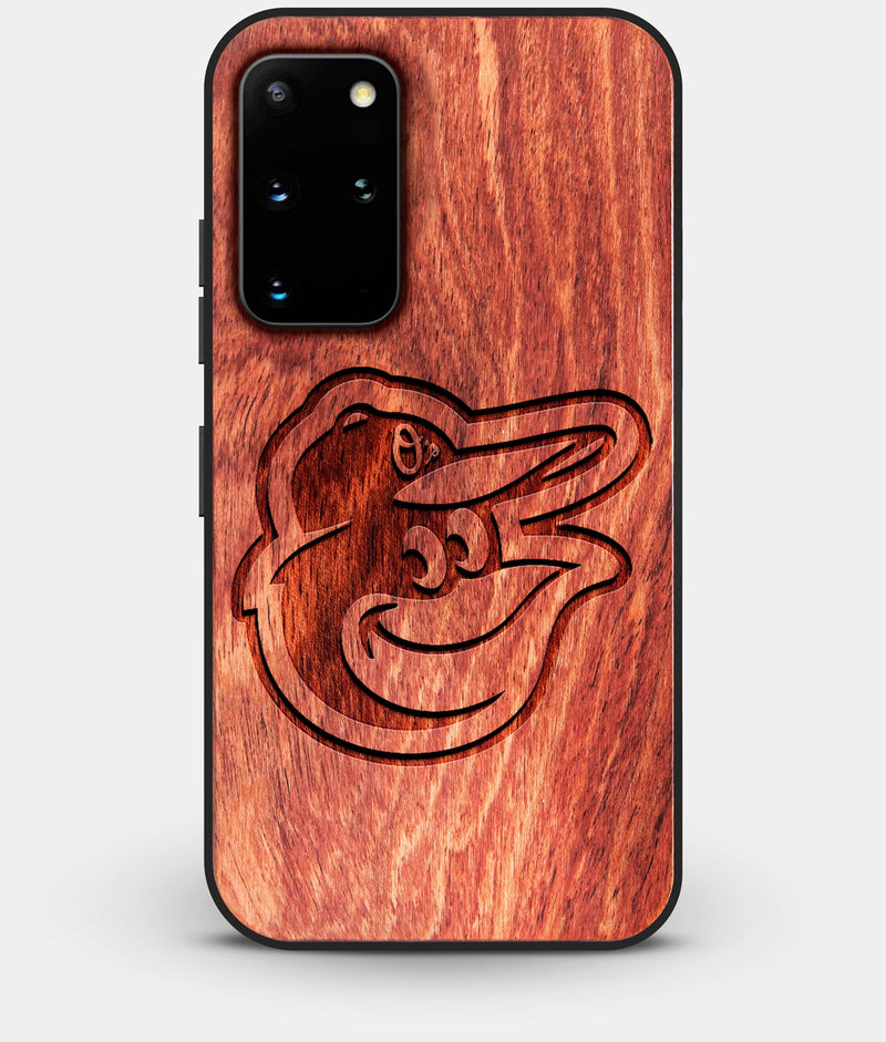 Best Custom Engraved Wood Baltimore Orioles Galaxy S20 Plus Case - Engraved In Nature