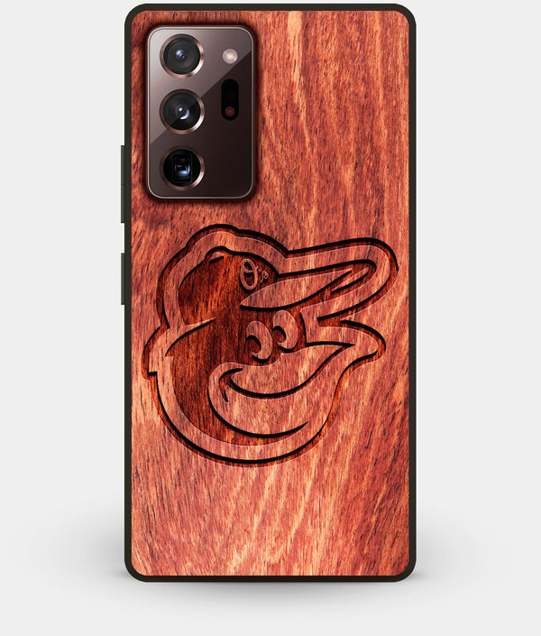 Best Custom Engraved Wood Baltimore Orioles Note 20 Ultra Case - Engraved In Nature
