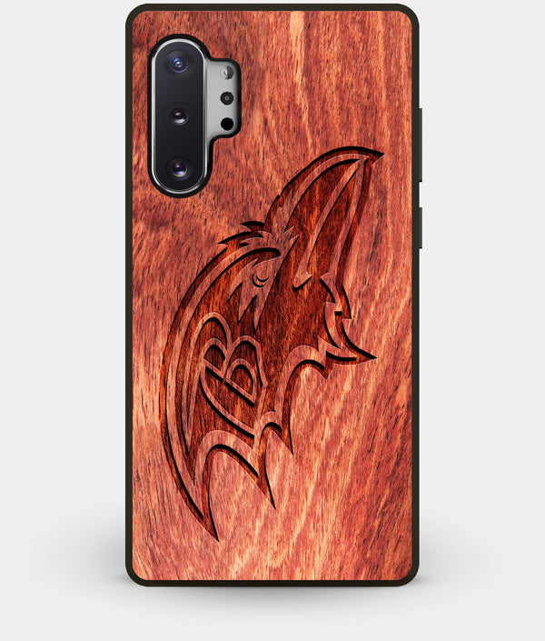 Best Custom Engraved Wood Baltimore Ravens Note 10 Plus Case - Engraved In Nature