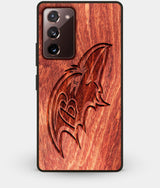 Best Custom Engraved Wood Baltimore Ravens Note 20 Case - Engraved In Nature