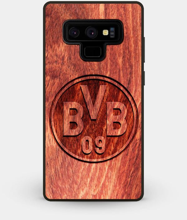 Best Custom Engraved Wood Borussia Dortmund Note 9 Case - Engraved In Nature