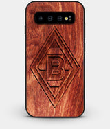 Best Custom Engraved Wood Borussia Monchengladbach Galaxy S10 Plus Case - Engraved In Nature