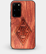 Best Custom Engraved Wood Borussia Monchengladbach Galaxy S20 Plus Case - Engraved In Nature