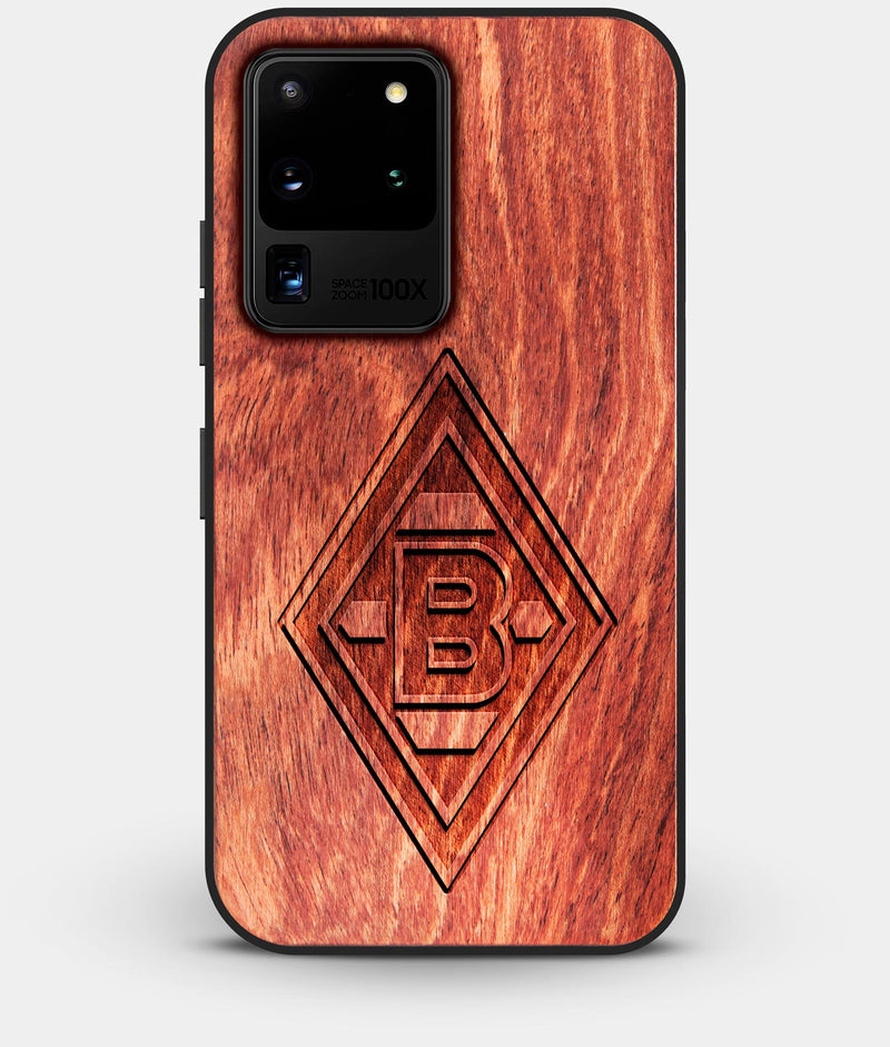 Best Custom Engraved Wood Borussia Monchengladbach Galaxy S20 Ultra Case - Engraved In Nature