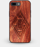 Best Custom Engraved Wood Borussia Monchengladbach iPhone 8 Plus Case - Engraved In Nature
