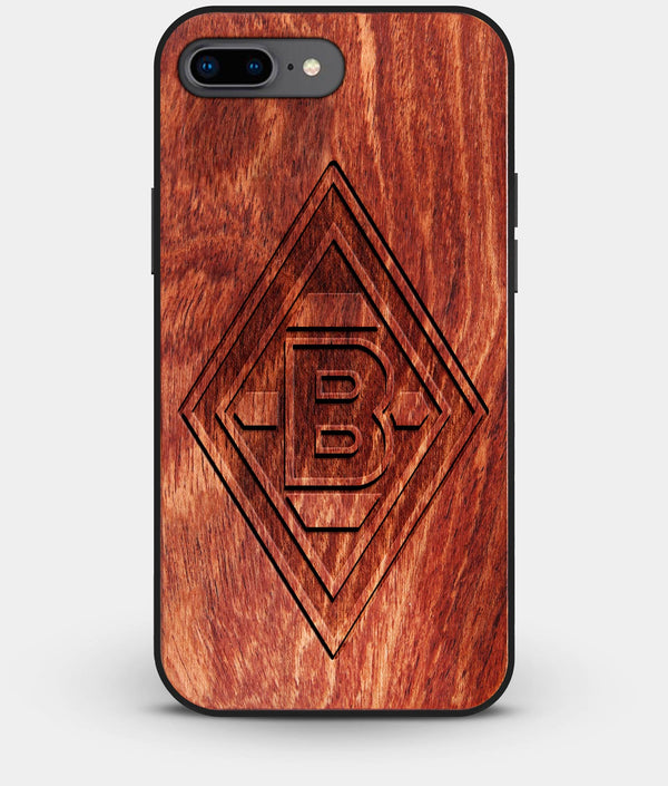 Best Custom Engraved Wood Borussia Monchengladbach iPhone 8 Plus Case - Engraved In Nature