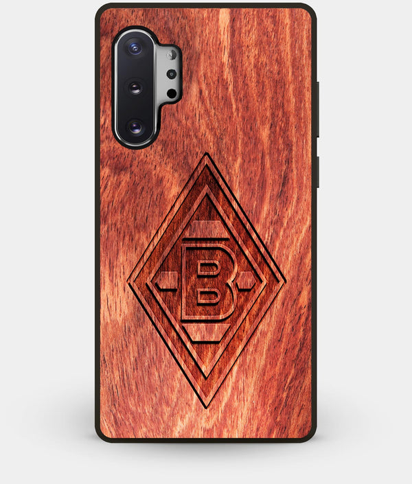 Best Custom Engraved Wood Borussia Monchengladbach Note 10 Plus Case - Engraved In Nature