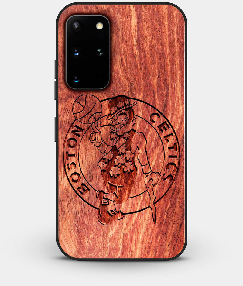 Best Custom Engraved Wood Boston Celtics Galaxy S20 Plus Case - Engraved In Nature