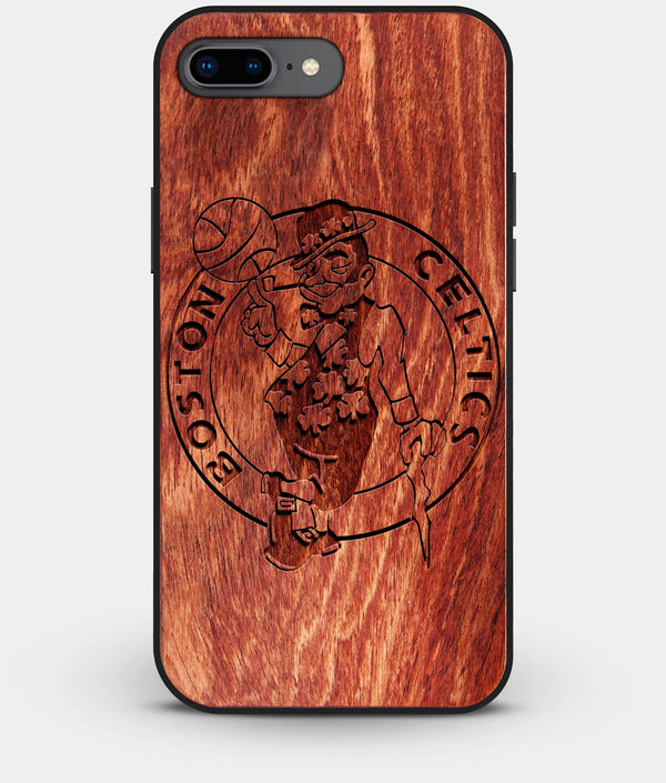 Best Custom Engraved Wood Boston Celtics iPhone 7 Plus Case - Engraved In Nature