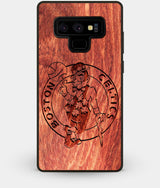 Best Custom Engraved Wood Boston Celtics Note 9 Case - Engraved In Nature