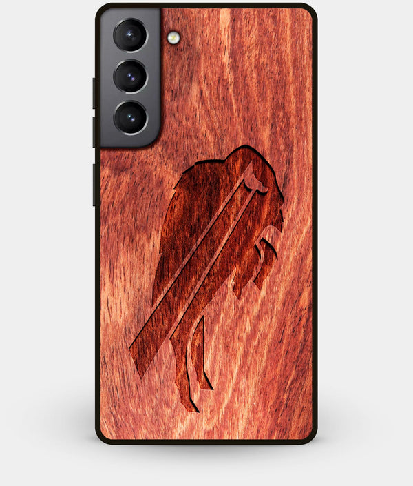 Best Wood Buffalo Bills Galaxy S21 Plus Case - Custom Engraved Cover - Engraved In Nature