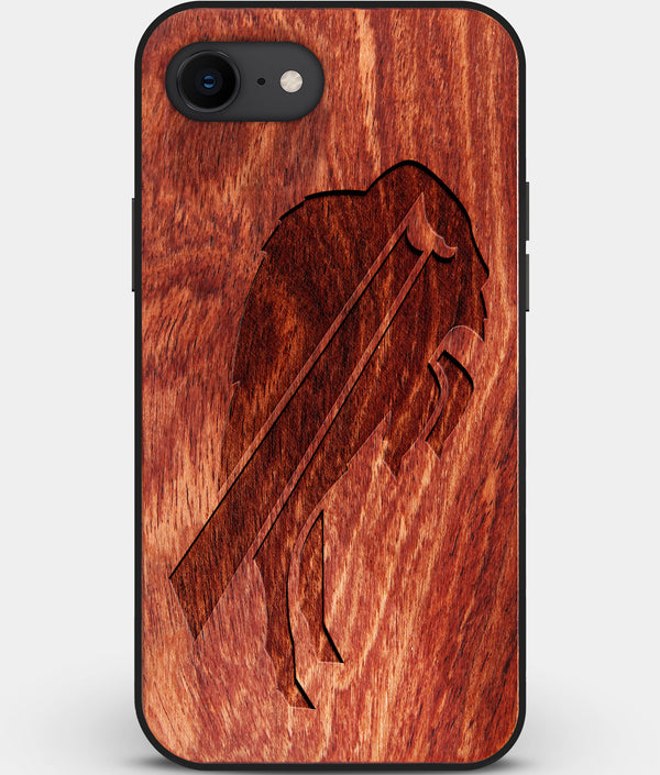 Best Custom Engraved Wood Buffalo Bills iPhone SE Case - Engraved In Nature