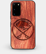 Best Custom Engraved Wood Buffalo Sabres Galaxy S20 Case - Engraved In Nature