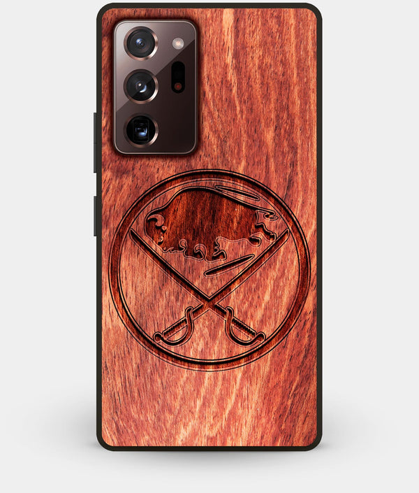 Best Custom Engraved Wood Buffalo Sabres Note 20 Ultra Case - Engraved In Nature