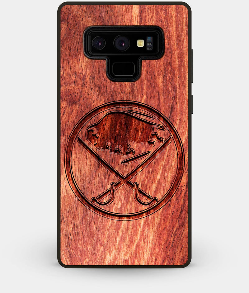Best Custom Engraved Wood Buffalo Sabres Note 9 Case - Engraved In Nature