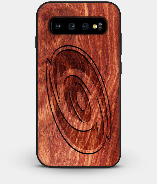Best Custom Engraved Wood Carolina Hurricanes Galaxy S10 Plus Case - Engraved In Nature